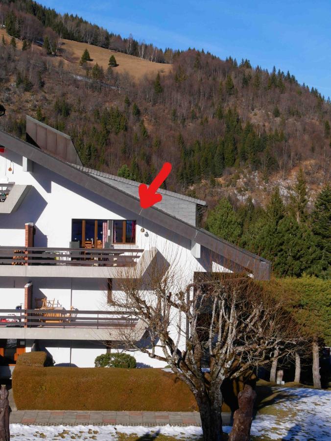 Romantic Chalet-Style Flat With Mountain View Torgon Exterior photo